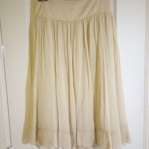 Raba Boho Drop Waist Skirt.
